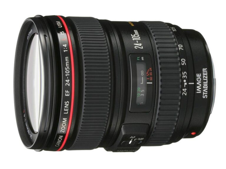 Lente Canon EF 24-105mm f/4L IS USM (Full Frame)