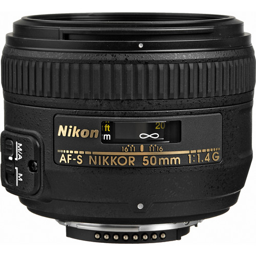 Lente Nikon 50mm F/1.4g Af-s Nikkor (Full Frame)