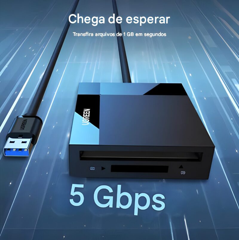 Leitor de Cartão Memória - Ugreen - 4 em 1 - USB-C - COD:LNDSE - Image 4