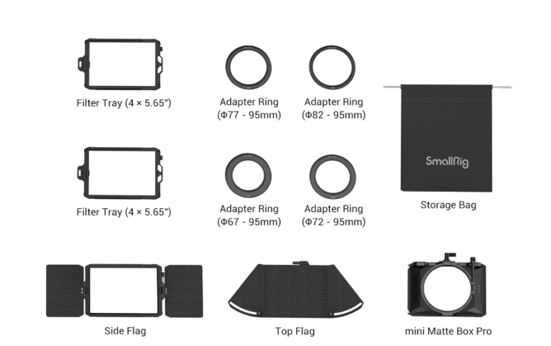 Mini Matte box Pro - SmallRig - COD:LND - Image 5