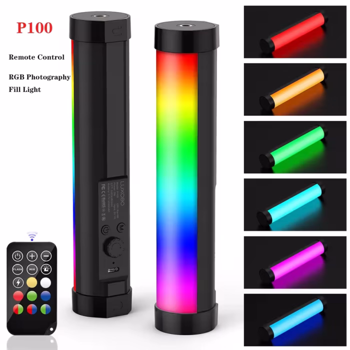 Bastão De Led - BASTÃO DE LED LUXCEO / P100 RGB