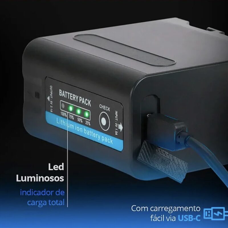Bateria NP-F990T - Imagem 3