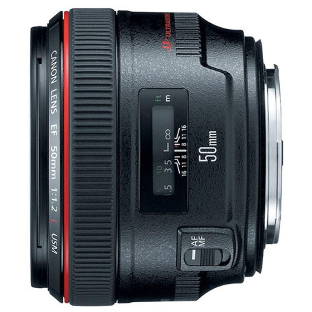 Lente Canon EF 50mm f/1.2 L USM (Full Frame)