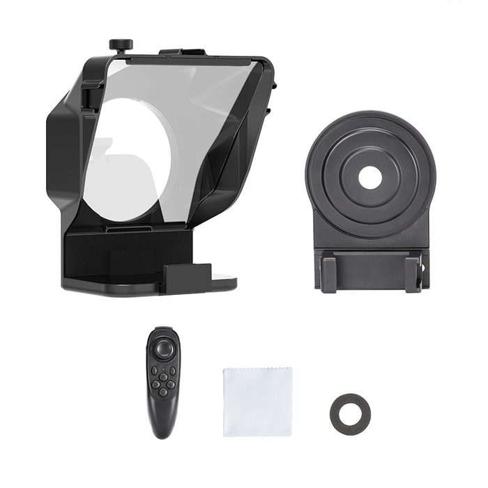 Teleprompter Ulanzi portátil smartphone e dslr gravação mini teleprompter