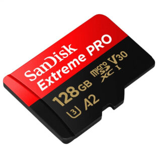 Cartão SD Micro Sdxc Sandisk Extreme Pro 128gb C10 U3 A2 170mbs