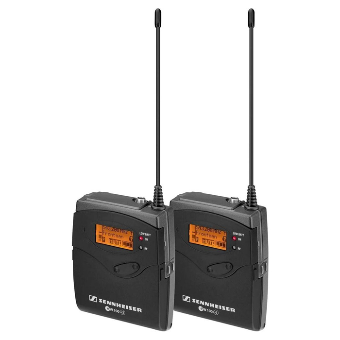 Sistema de Microfone Sennheiser ew 100 de Montagem Câmera