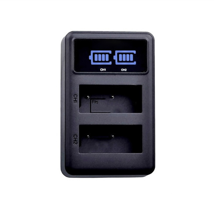 Carregador duplo NP-FW50 Battery Charger Pack, LP 2-Pack
