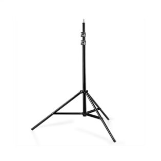 Tripé avulso iluminação simples rosca 1/4” preto 230cm (Max) 69cm (Min)