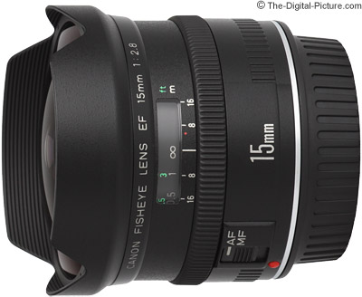 Lente Canon EF 15mm f/2.8 FISHEYE (Full Frame) – COD:LNR