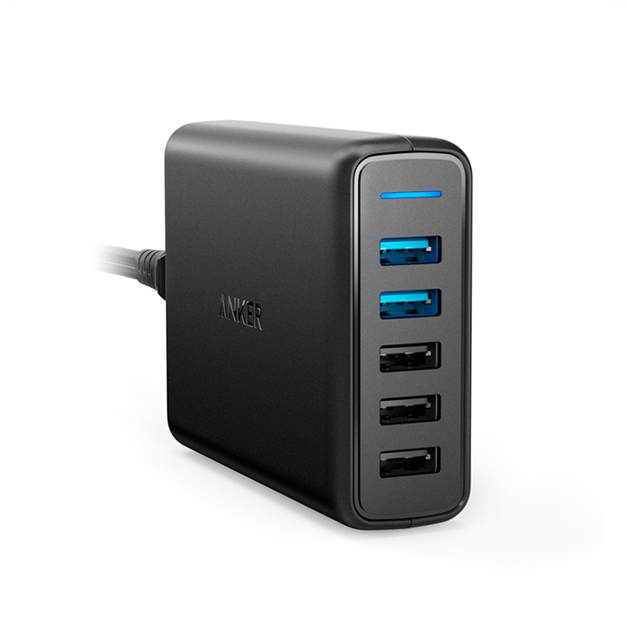 Anker Carregador de parede USB Quick 3.0 63W 5 portas