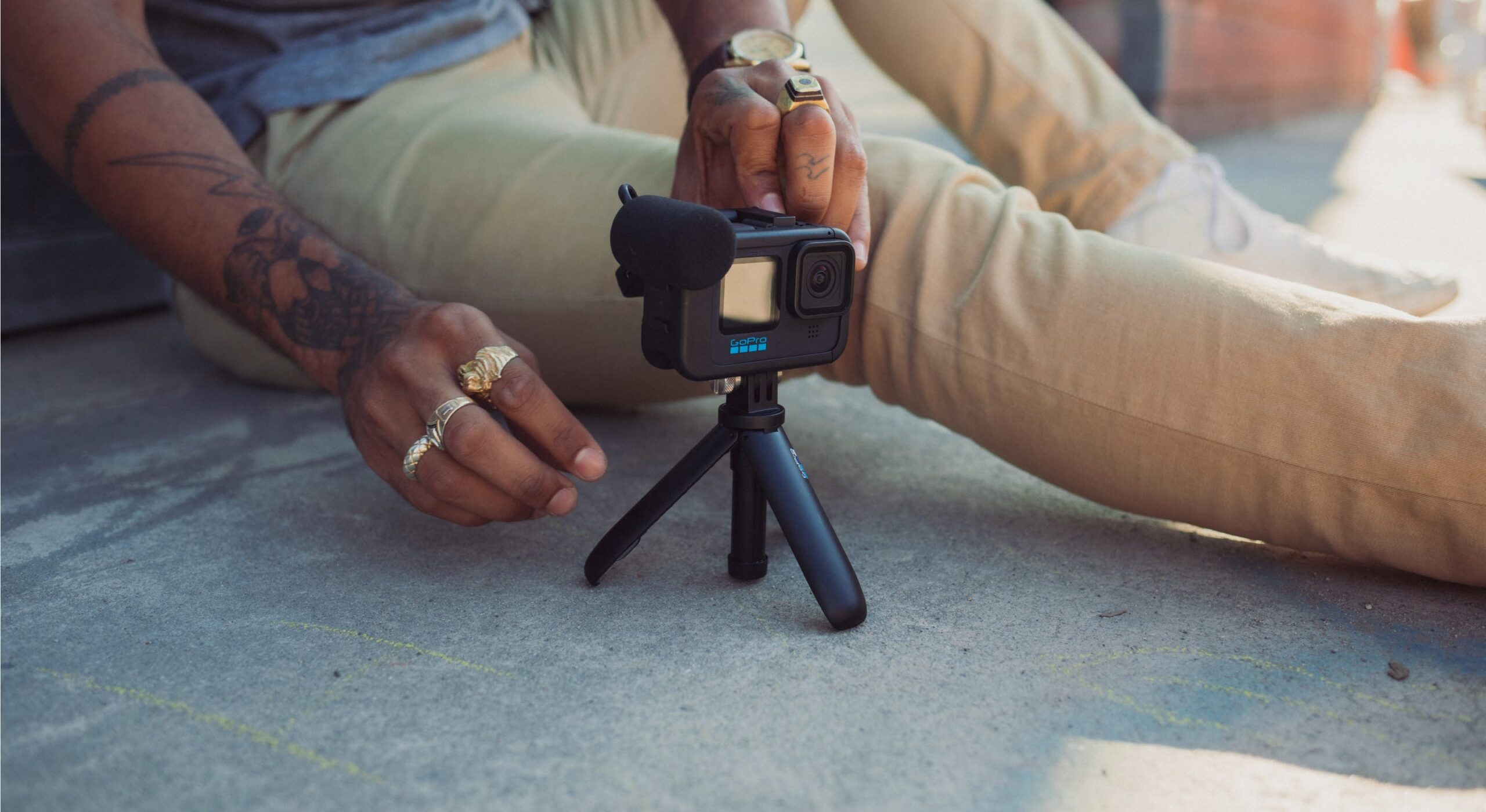 Módulo de Mídia para GoPro