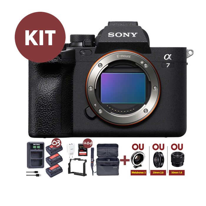 Câmera Sony Alpha a7IV Mirrorless 4k (Kit)
