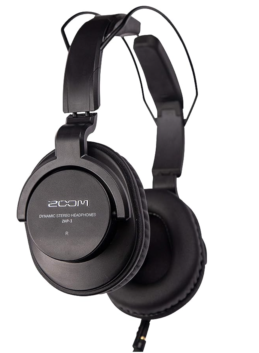 Fones de Ouvido Zoom ZHP-1 Podcast Microfone