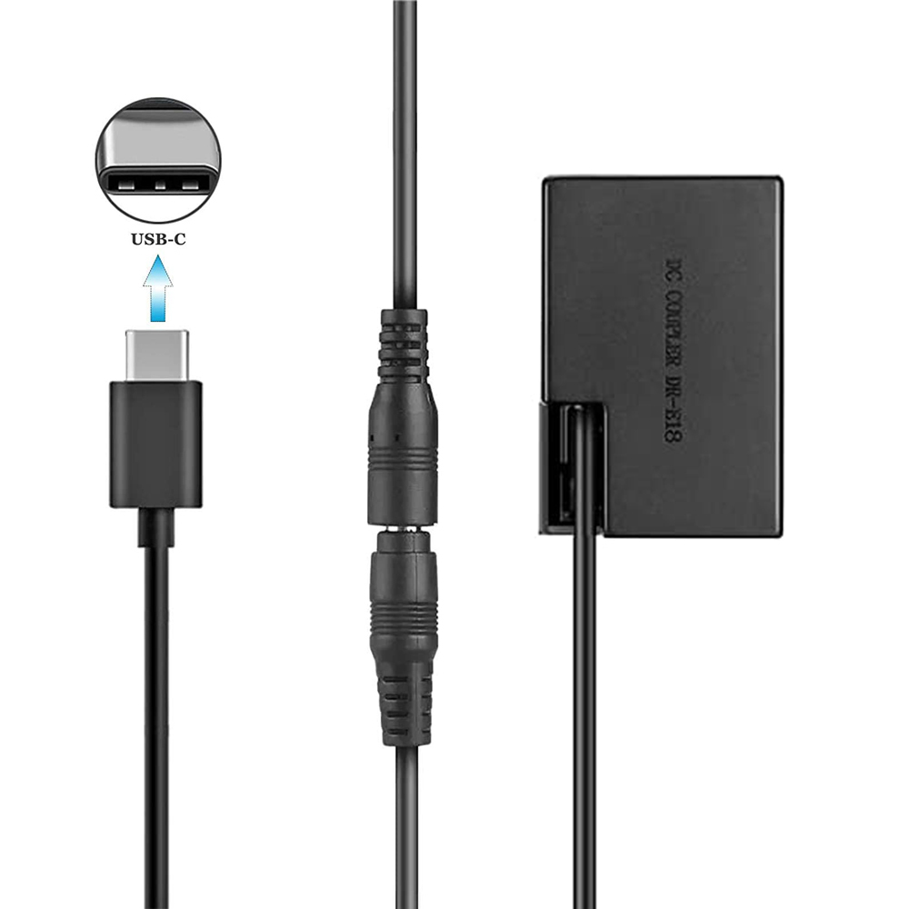 Ac usb-c para Canon lp-e17