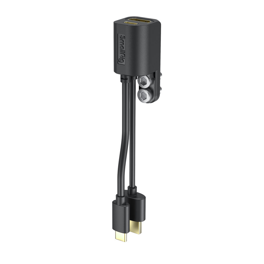 SmallRig Adaptador HDMI + USB-C Para Cage Blackmagic BMPCC 4K 6K