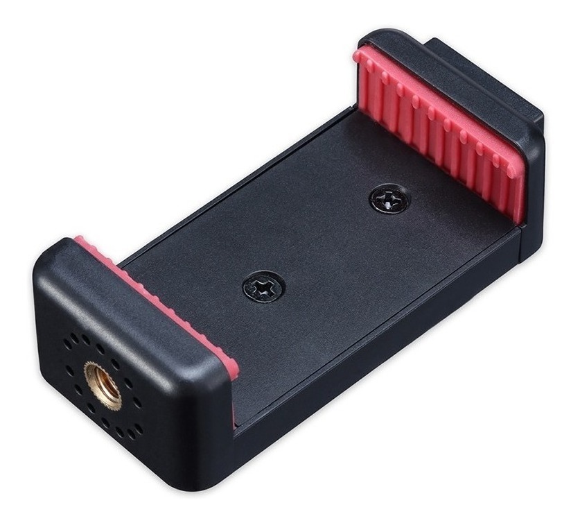 Suporte Celular Para Tripé Com Apoio Para Led Ou Microfone