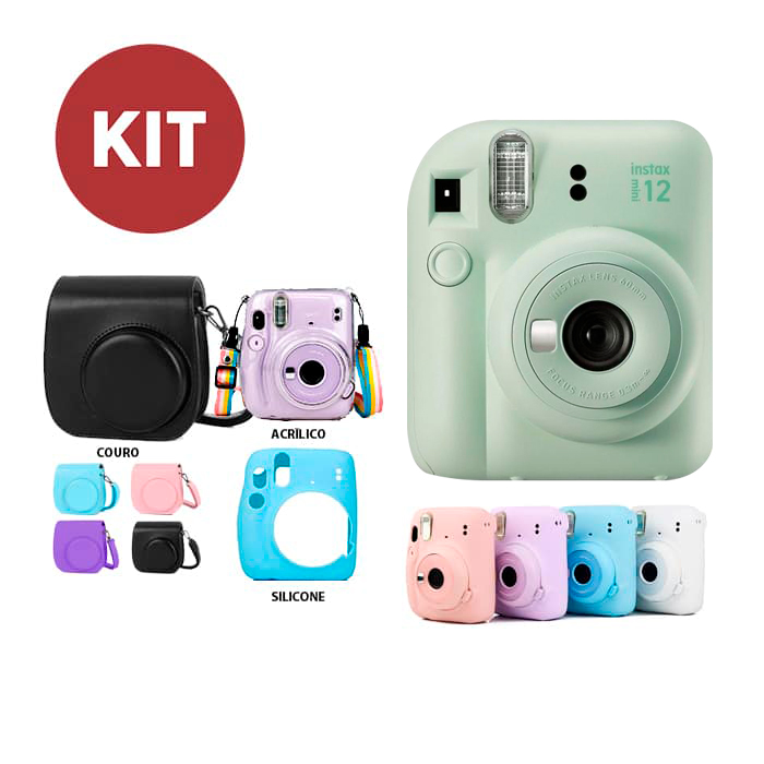 Câmera Instantânea Fujifilm Instax Mini 12 (PLANO DE 14 DIÁRIAS)