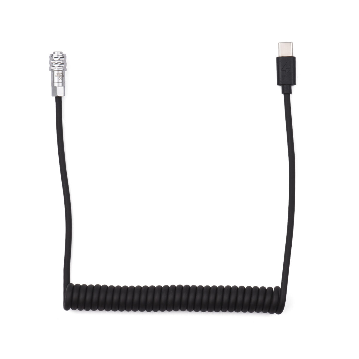 Cabo Aspiral Usb-c x 2 Pinos para Blackmagic Bmpcc