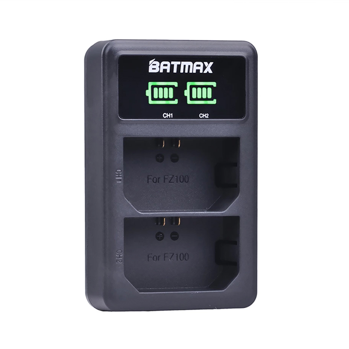 Carregador Duplo Np-fz100 Batmax