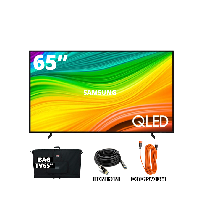 TV 65” – Samsung Smart – QLED 4K – 65Q60D – (SOLO)