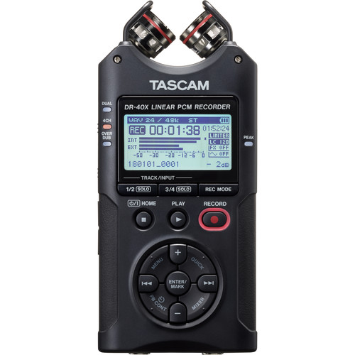 Gravador De Áudio Digital Tascam DR-40X