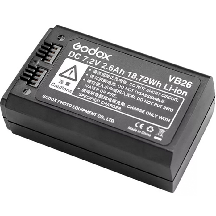 Bateria Recarregável Godox Vb26a P/ Flash Godox V1/v860iii
