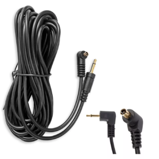 Cabo Sincronização 3.5mm Para Disparador De Flash 5 Metros