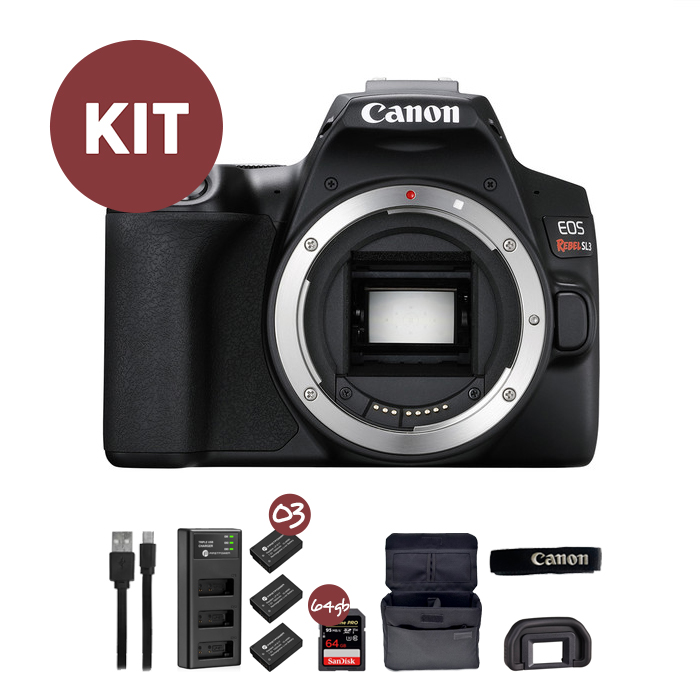 Canon EOS Rebel SL3 DSLR (kit)