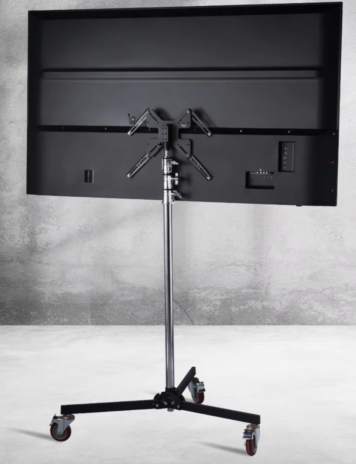 Suporte de Monitor e TV Selens + Alongador aranha para Tripé de Estúdio (200×200 up para 400×400)