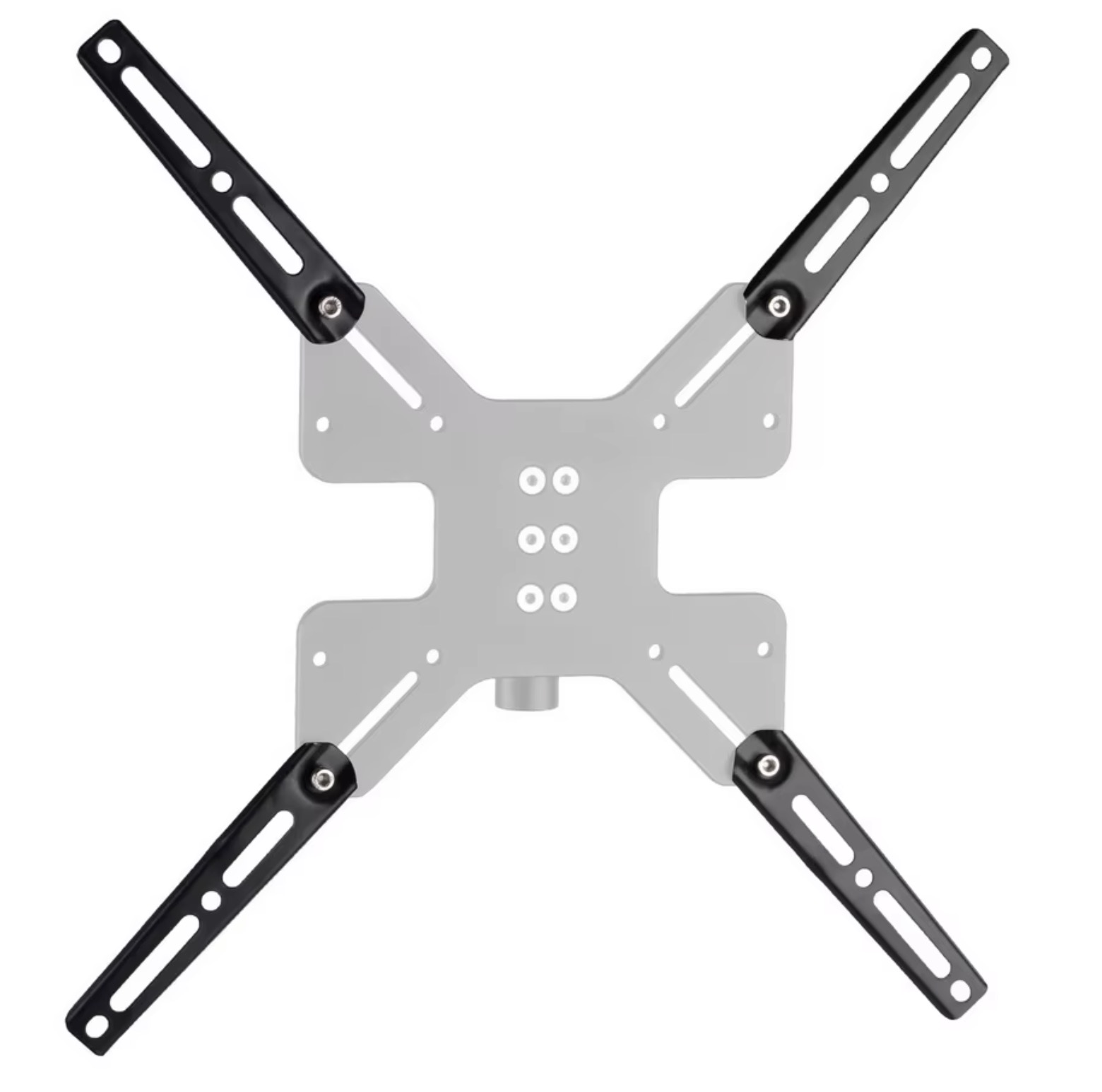 Suporte de Monitor e TV Selens + Alongador aranha para Tripé de Estúdio (200×200 up para 400×400)