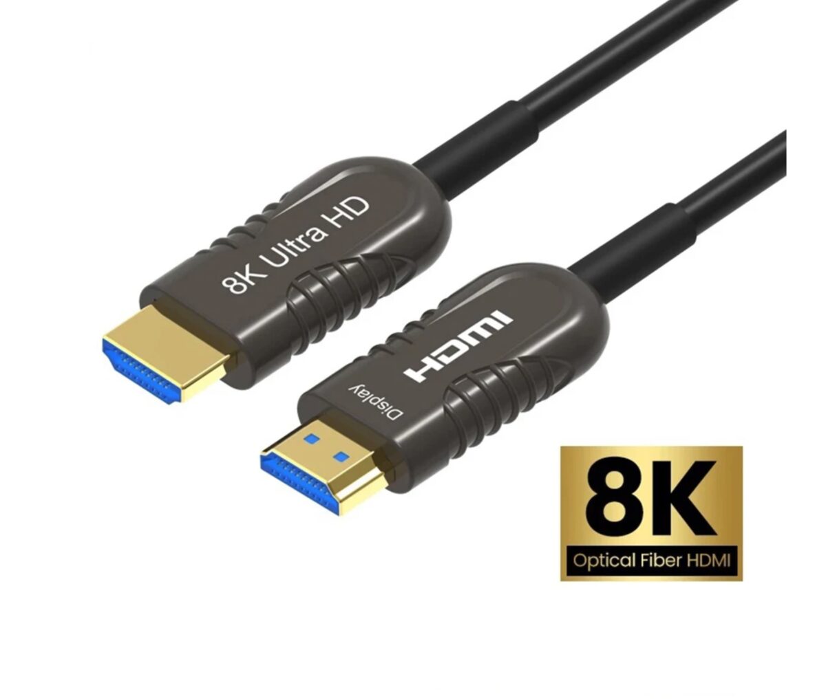 Cabo  Hdmi Macho X Hdmi Macho de Fibra Óptica 8K 60Hz 2.1 48gbps 4K 120hz 144hz (15 METROS)