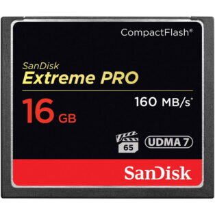 Cartão SanDisk Extreme PRO 16GB CompactFlash 160MB/s UDMA 7 Cf Express