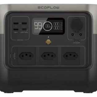 Ecoflow – River 2 Pro – Estação De Energia Portátil – 800w – 768wh modo X-Boost até 1600W – Tomada Br 127v