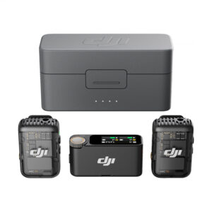 Microfone DJI Mic 2 (2 TX Microfone + 1 RX Receptor)