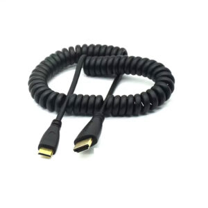 Cabo Mini Hdmi X Hdmi Espiral 50cm/1m