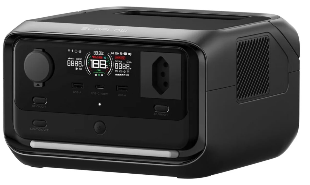 EcoFlow RIVER 3 Plus – Estação de Energia Portátil 286Wh / 600W – 127V