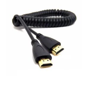 Cabo Hdmi X Hdmi Espiral 50cm/1m
