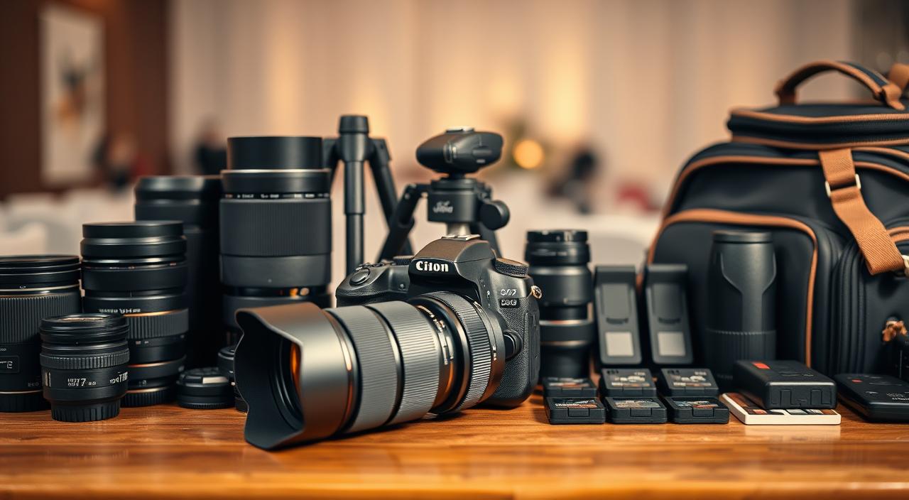 equipamentos para fotógrafo