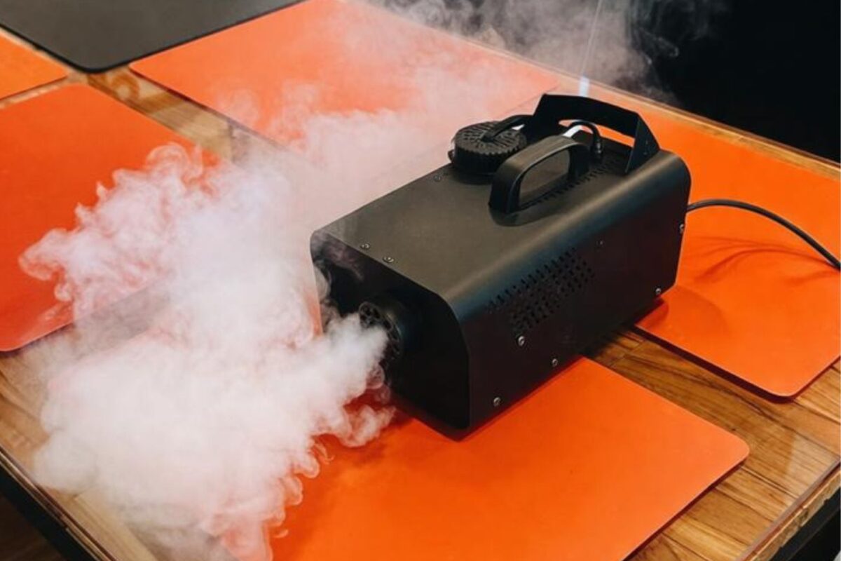 aluguel máquina de fumaça em BH