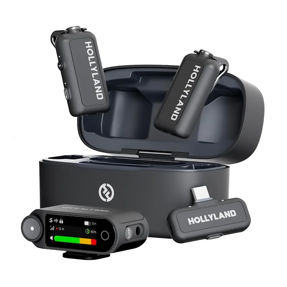 Microfone Hollyland Lark Max 2 Combo  (2 pessoas)
