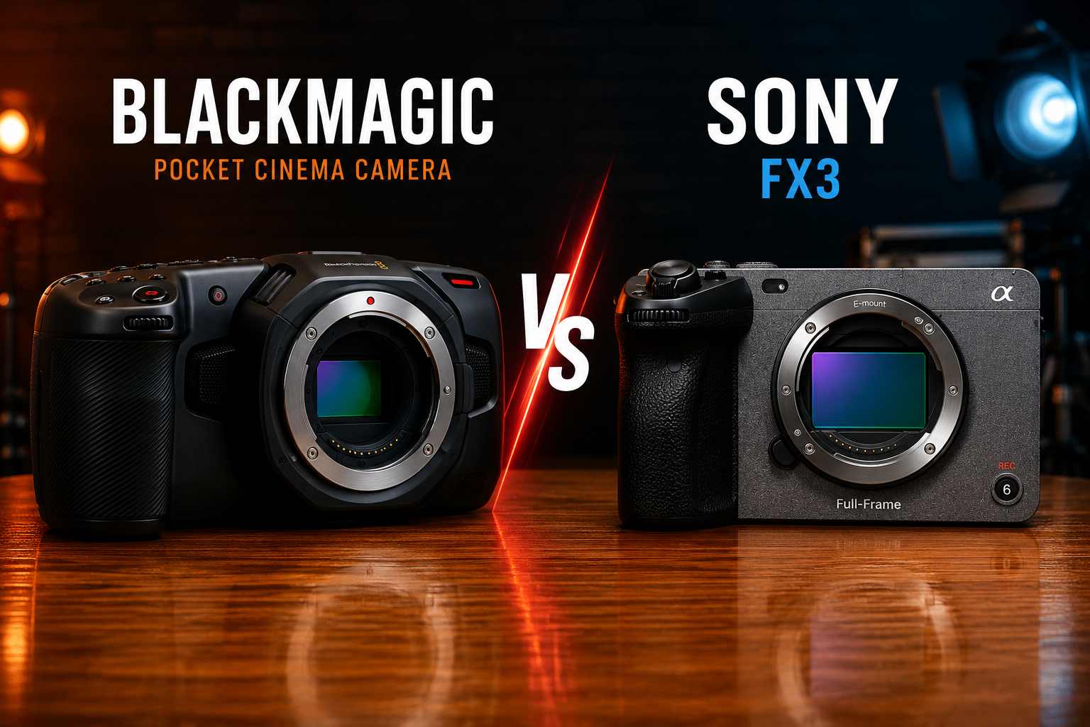 Blackmagic vs Sony FX3