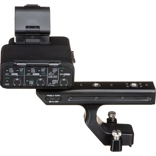 Top Handle Sony XLR-H1 para FX3 e FX30 com Entradas XLR Profissionais