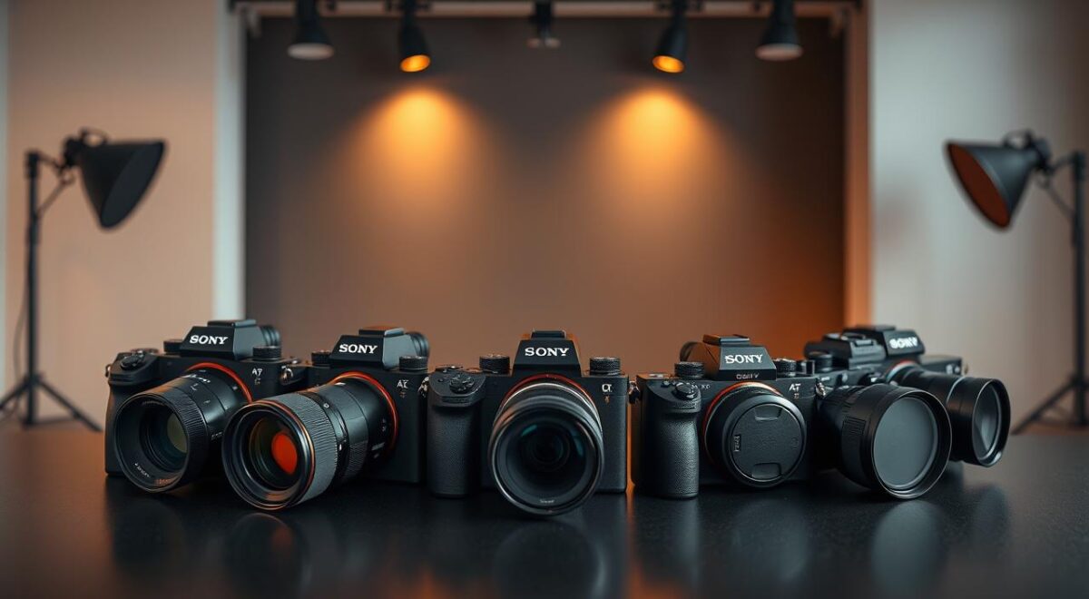 sony cameras fotográficas profissionais